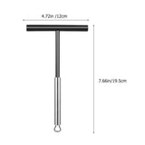 Stainless Steel Crepe Scraper and Pancake Spatula, Non- Cooking and Baking Tool for Kitchen Use V1370-AZ4-11509