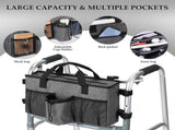 Foldable Walker Accessories with Cup Holder & Organizer Pouch V1369-AZ3-W-11471