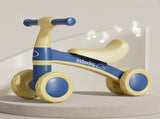 Balance Bike, Pedal-Free Baby Scooter, Toddler Learning Walker with Music for Ages 13Blue V1265-AU-497-BLUE