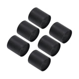 6PCS Furniture Leg Extender Plastic Round 4in Rise Black Furniture Risers for Home Office Sofa V1294-YM3114220090611-0421