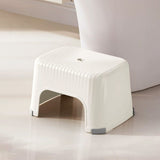 Plastic Stool Small Step Stool for Adults Bathroom Stepping Stool Non Slip Thickened Low Stool for V1366-AZ2-W-13007