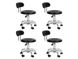 Levede 4x Salon Stool Swivel Bar Stools BR1057-BKX4