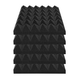 Acoustic Foam Panels 24 Pack 12 x 12 x 2 in for Studio Wall and Ceiling V952-FZZSPMBHSL12YD9F3V0