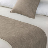 Jason Linen Look Sand Bed Runner Single/King Single V442-WAM-BEDR-LINENLOOK-SAND-KS