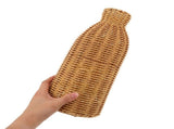 Boho Woven Seagrass Flower Vase for Home Decor, Perfect for Large Bouquets and Stylish Room Accents V1369-AZ3-W-19266