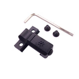 Tactical Side Offset Flashlight Mount Base, for Series Scout Weapon Light, Fit Rail, Hunting V1369-AZ3-W-07241
