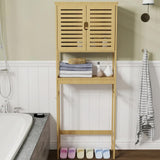4-Tier Bamboo Bathroom Toilet Storage Rack V767-JJ-XZ1227