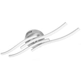 25W 140LED Ceiling Wavy Ceiling Lamp for Living Room Bedroom Kitchen Decor AC85265V Warm V1294-YM0714-3119210158611