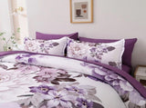 Purple Bloom Isadora Paisley Quilt / Doona / Duvet Cover set V745-AQ043969K3