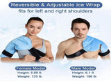 Shoulder Ice Pack Rotator Cuff Therapy, Pain Relief, Reusable Hot Therapy Gel Shoulder Ice V1369-AZ3-W-18821