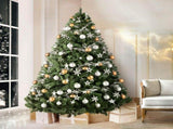 Jingle Jollys Christmas Tree 2.1M Xmas Tree Decorations Green 1250 Tips XM-TR-FULL-7FT-GR