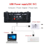 HRIDZ EMC-G04 Audio Mixer with UHF Wireless Microphone for DJ Karaoke PC Record V571-4001339460349