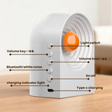 Cute Capybara Night Light and White Noise Sound Machine with Bluetooth Functionality for Bedroom V1258-DP02-C-596