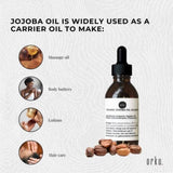 25ml Organic Jojoba Oil - Golden Pure Cold Pressed Seed For Hair Skin Nails V238-SUPDZ-40229591973968