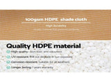 Instahut 50% Shade Cloth 1.83x50m Shadecloth Sail Heavy Duty Beige SH-CL-183X500-100-BE