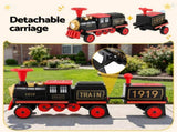 Rigo Kids Ride on Car Train 12V Electric Toy 2 Seater 136cm RCAR-TRAIN-SET-RD