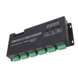24 Channel DMX Decoder Digital Display RGBW DMX512 Dimming Driver LED Controller for Stage Bar V1294-YM0703-3119230001111