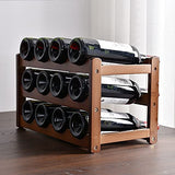 3-layer Bamboo Wine Storage Rack V178-43802