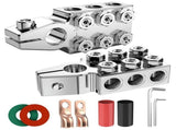 Battery Terminal Connectors, 12-Way Battery Terminal Clamps, Battery Terminals Top Post 8AWG Up to V1369-AZ3-W-11596