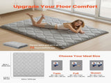 Japanese Tatami Mat, Full Size Foldable Japanese Tatami Mattress, Futon Mattress with Storage Bag & V952-BYTTM54INCH3XSFR5001V0