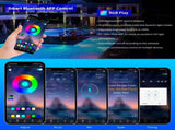 LED Pool Light, 20W RGB Dimmable Smart Magnetic Underwater Light with APP Control and Remote, IP68 V1192-AZ-W-17161