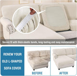 Sectional Couchs 8 Pieces Stretch Sofas for Sectional Sofa Set Separate L Shaped Couch V1258-DP02-F-639