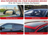 Automotive Oil Film Cleaning Brush, New Glass Coating & Upgraded Antifog Rainproof Glass Cleaning V1366-AZ2-W-11520