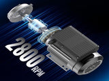 2.2KW Electric Motor 2800 rpm, AC 220240V 13.8A, 90L, B3 Frame, Air Compressor Motor Single Phase, V952-TYJLIECDJ3452ZCTTV7