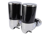 Wall Mount Soap Dispenser Double Cylinder 1000ml Manual Wall Mounted Bathroom Shower Pump Dispenser V1294-YM0901-3112250008512