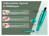 35000RPM Portable Drill Machine Professional Rechargeable Efile Drill, Low Heat Electric V1369-AZ3-W-02051