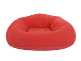 Inflatable Beanless Bag Chair PVC Soft Flocking Ergonomic Blow Up Lounge Chair for Living Room V1294-YM0901-3116250018812