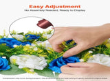 Flower Ball Arrangement Bouquet 10 PCS, 500 x 220 mm Artificial Flower Balls Wedding Table V952-ZSHQTXLSBS190GWMF001V0