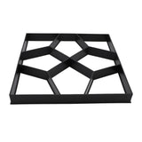 Walk Maker 15.7 Inch ABS Reusable Pavement Concrete Path Maker Stepping Stone Paver for Lawn Garden V1294-YM0901-3111250035111