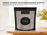 Orku 400g Fine Diatomaceous Earth - Food Grade FCC Fossil Shell Flour Powder V238-SUPDZ-12295728660560