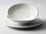 Serving Bowl 24cm White Star Glaze V637-C3798