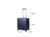 Slimbridge 20" Carry On Luggage Case Navy 20 inch LG1009-20-NV