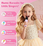 Karaoke set for kids - Portable Bluetooth speaker for car - Equipped with 2 karaoke microphones V1188-ZXY-131-018