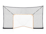Hockey and Lacrosse Goal Backstop, 12x9 ft Lacrosse Net with Extended Coverage, Quick Easy Setup V952-ZQGQQMTJK1291LY4QV0