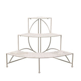Riviera 3 Tier Round Fronted Corner Potplant Stand 60cm V637-48115STD