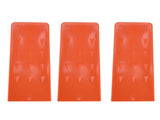 3pcs 8in Felling Wedges Spiked Plastic Safe Logging Tools for Chainsaws Tree Cutting V1294-YM0523-3111210402711