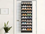 10-Tier Over-the-Door Foldable Shoe Organizer V1142-LP601099717158487