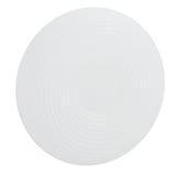 LED Flush Mount Ceiling Light Round Ceiling Lamp Creamy White Threaded Shape Lampshade for Living V1294-YM0901-3119250017311