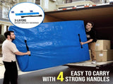 Queen Mattress Bags for Moving and Storage, Heavy Duty Moving Supplies Mattress Cover with V1258-DP02-C-1096