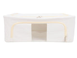 Fabric Bins Multipurpose Large Capacity Foldable Thickened Cotton Linen Steel Frame Clothes V1294-YM0901-3117240240212