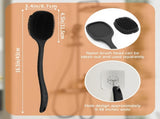 Body exfoliating long handle shower brush, gentle exfoliating body scrub, easy to clean, rich foam, V1106-DSZ-001-001