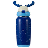 Portable Cute Stainless Steel Thermal Insulation Water Bottle with Straw for Children 500mlBlue V1294-YM0901-3117200122912
