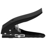 Precise Single Hole Punch Tool for Catering Plastic Cup Lids in Black V1192-AZ-W-22299
