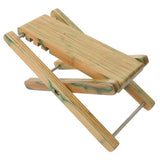Wooden Foldable Guitar Footstool with Adjustable Height for Comfortable Playing in Office V1369-AZ3-W-17107