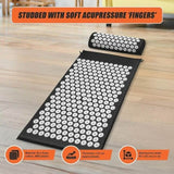 Massage Acupressure Yoga Mat With Pillow Sit Mats Cut Pain Stress Soreness V63-823891