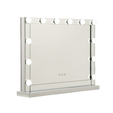 Embellir Makeup Mirror Hollywood with Light Frame Vanity Dimmable Wall 12 LED MM-FRAME-5846-MI